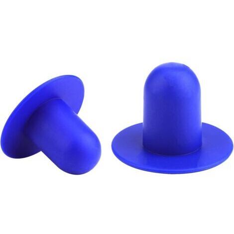 Bouchon de Piscine, Compatible Intex et, Bouchon de Trou de Crépine de Pompe de Filtre Bouchon de Vidange Piscine Bouchon de Piscine Hors Sol (2 Pièces, Bleu)