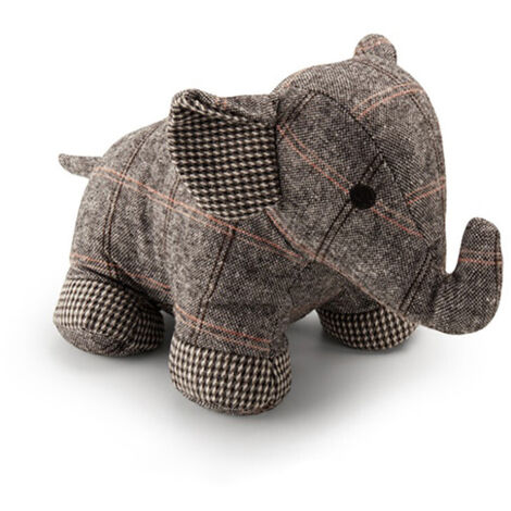 Bouchon de porte en textile 1kg gris éléphant. inofix