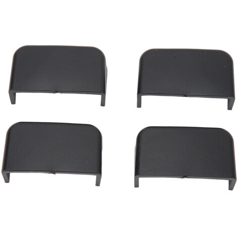 Bouchon de Rail de Glissière de Siège Arrière, 4 Pièces de Rail de Glissière de Siège Souple Résistant à l'abrasion Anti-coup de Pied Anti-vieillissement pour Modèle 3