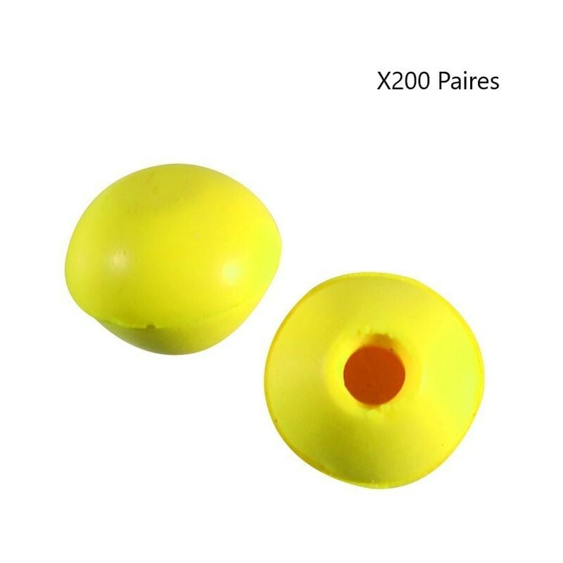 Coverguard - Sachet de 200 Paires de Bouchons bop Anti-Bruit earline Pour Arceau 30220 - 30221