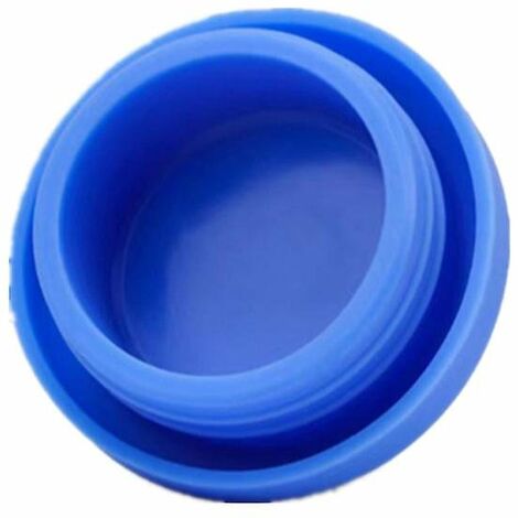 Bouchon de rechange réutilisable pour carafe à eau de 5 gallons – Couvercle en silicone anti-déversement pour bouteilles de 55 mm
