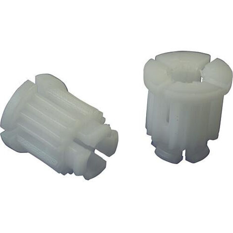 Bouchon de reduction blanc pour soupape 3/8" jusqu a 3/4" emballage: 20 pcs