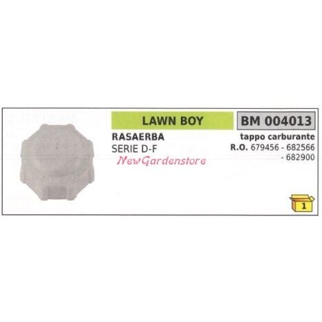 Bouchon de remplissage de carburant LAWN BOY moteur de tondeuse série D F 004013