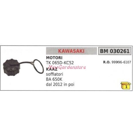 Bouchon de remplissage de carburant moteur KAWASAKI débroussailleuse TK 065D 030261