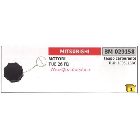 Bouchon de remplissage de carburant moteur MITSUBISHI débroussailleuse TUE 26 FD 029158