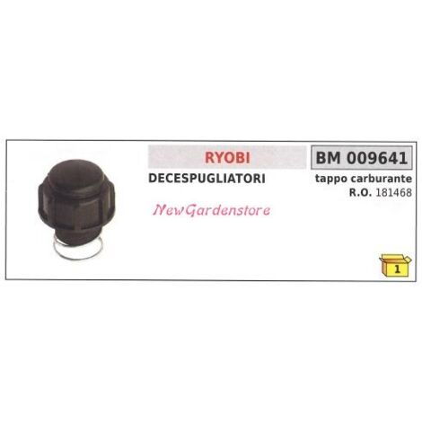 Bouchon de remplissage de carburant pour moteur de débroussailleuse RYOBI 009641