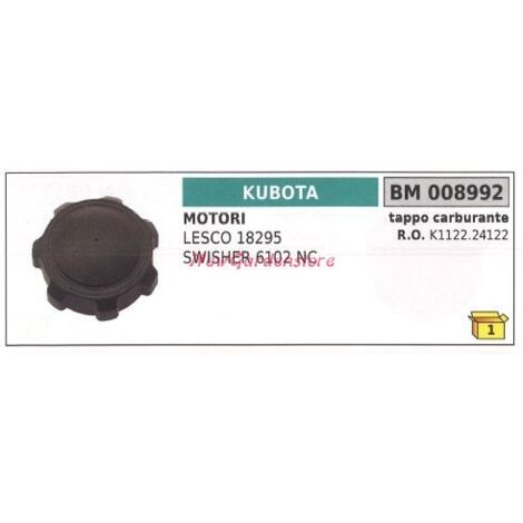 Bouchon de remplissage de carburant pour moteur de tondeuse KUBOTA LESCO 008992