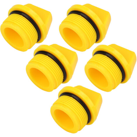 Bouchon de remplissage d'huile ABS pour moteur hors-bord 4 temps - 5 pièces - Compatible 6G8‑15363‑00