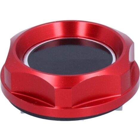 Bouchon de remplissage d'huile, couvercle d'huile de moteur, couvercle de réservoir de carburant, couvercle de remplissage d'huile de moteur de voiture, alliage d'aluminium, bouchon de remplissage.