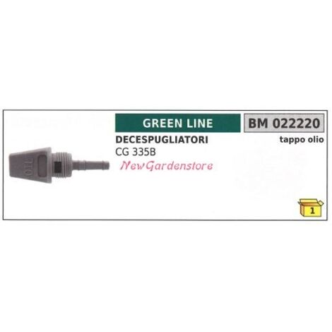 Bouchon de remplissage d'huile GREEN LINE débroussailleuse CG 335B 022220