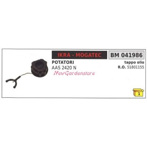 Bouchon de remplissage d'huile IKRA élagueuse AAS 2420N 041986