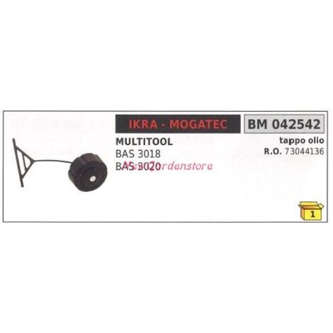 Bouchon de remplissage d'huile IKRA multitool BAS 3018 3020 042542