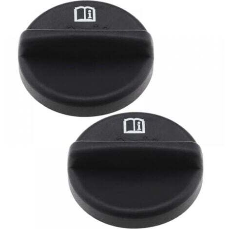 Bouchon de remplissage d'huile moteur de voiture 2 pièces 55566555 Compatible avec Astra J Corsa E Cascada Insignia A Zafifa C bouchon de réservoir d'huile de voiture