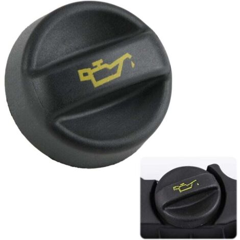 Bouchon de remplissage d'huile moteur pour C2 C3 C4 Xsara Peu-geot 207 208 301 308 508 2008 3008 5008 - Pièce de rechange de qualité supérieure (Référence OEM : 9670015080 1180S5 9674157180)
