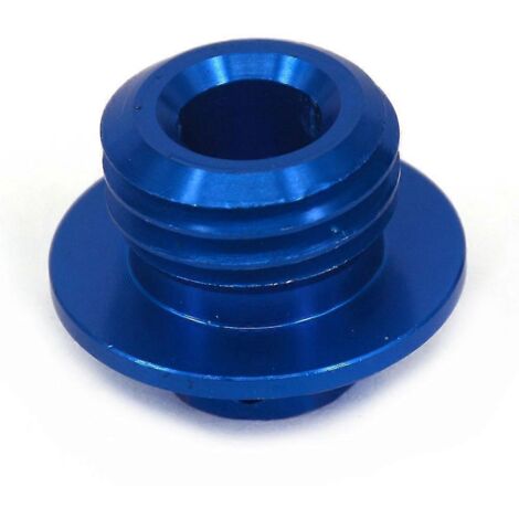 Bouchon de remplissage d'huile pour moto (usinage CNC) : couvercle du réservoir de frein, entretoise de moyeu de roue, vis de purge. Compatible Yamaha YZ250F (2009-2013) et YZ450F (2009-2015).