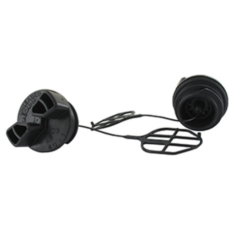 Bouchon De Réservoir Adaptable Husqvarna Modèles 351, 352, 370, 371, 390, 391, 401, 420 - Mcculloch Pour Modèles Mac 335, 438, 4