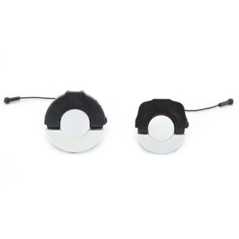 Bouchon de réservoir carburant pour tronçonneuse 2 pièces compatible avec MS210 MS230 MS250 MS290 MS340 MS360 MS380 45, XU,4 cm³ Résistant vieillissement performances stables utili  --Crezuo