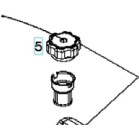 BOUCHON DE RÉSERVOIR DE CARBURANT 532424942 ORIGINAL HUSQVARNA