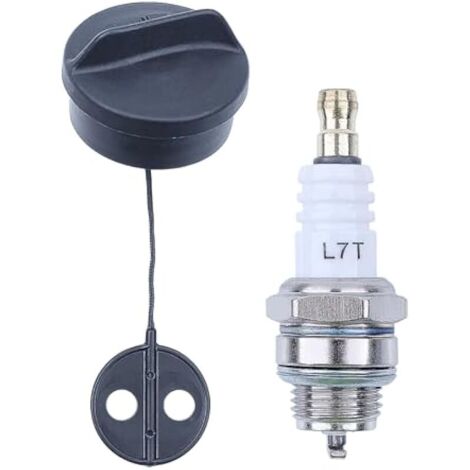Bouchon de réservoir de carburant avec Bougie d'allumage pour Stihl FS38 FS45 FS46 FS48 FS52 FS55 FS56 FS62 FS66 FS72 FS75 FS76 FS80 FS81 FS85 FS88 débroussailleuse remplace 4128-350-0505
