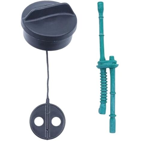 Bouchon de réservoir de carburant avec Conduite d'huile pour Stihl FS38 FS45 FS46 FS48 FS52 FS55 FS56 FS62 FS66 FS72 FS75 FS76 FS80 FS81 FS85 FS88 débroussailleuse remplace 4128-350-0505