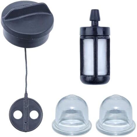 Bouchon de réservoir de carburant avec Filtre à carburant Bulles d'huile pour Stihl FS38 FS45 FS46 FS48 FS52 FS55 FS56 FS62 FS66 FS72 FS75 FS76 FS80 FS81 FS85 FS88 débroussailleuse
