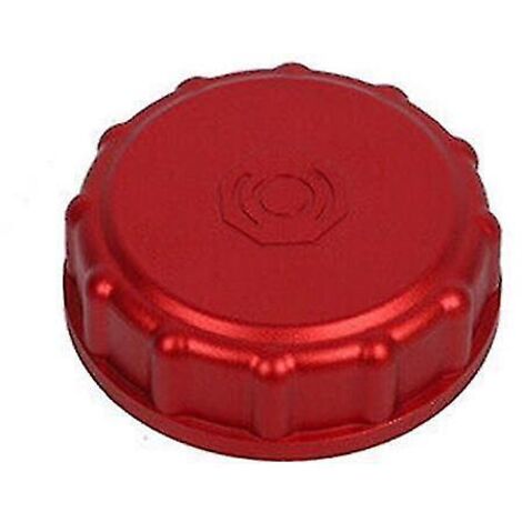 Bouchon de réservoir de liquide de frein en alliage d'aluminium pour Sport 2021-2022 - Accessoires rouges