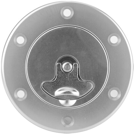 Bouchon de réservoir de surtension en alliage d'aluminium 43,5 mm, ouverture à 6 boulons pour cellule à combustible