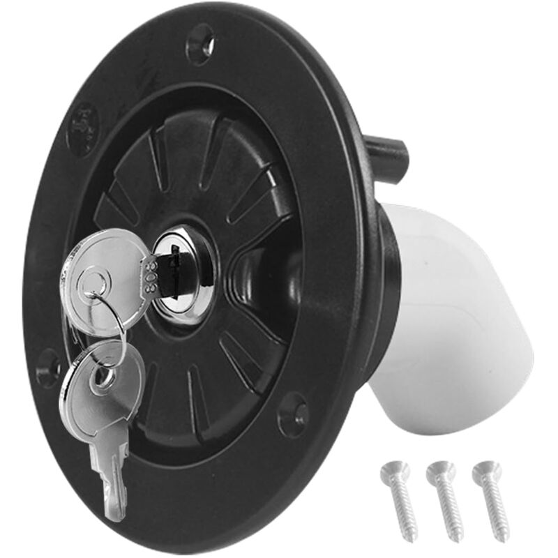 Bouchon De Réservoir D'eau Pour Camping-Car, Bouchon De Remplissage D'eau Avec Verrouillage Par Gravité, Bouchon De Réservoir D'eau Pour Camping-Car
