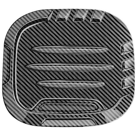 Bouchon de réservoir d'essence de voiture avec protection pour Sienta Série 10 2022-2023, motif fibre de carbone.
