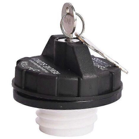 Bouchon de réservoir d'essence universel verrouillable pour voiture avec 2 clés, étanche et anti-fuite, remplacement pour réservoir d'essence 82400041 52100239 8240080.
