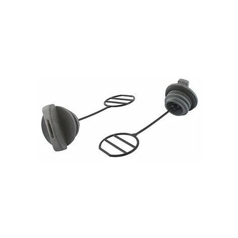 Bouchon De Réservoir Essence Et Huile Adaptable Husqvarna Pour Modèles 235e, 236e, 240e. Remplace Origine: 545 07 08-01.