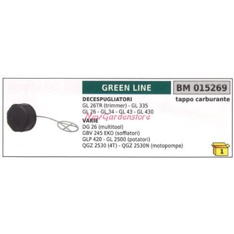 Bouchon de réservoir GREEN LINE débroussailleuse GL 26TR 335 26 34 430 015269