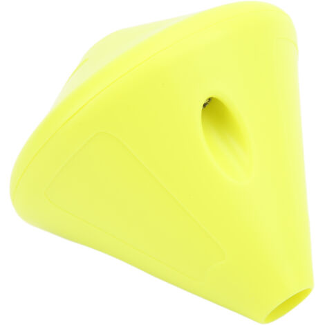 Bouchon de sécurité ABS jaune pour corde de plongée, résistant à la corrosion et compact.