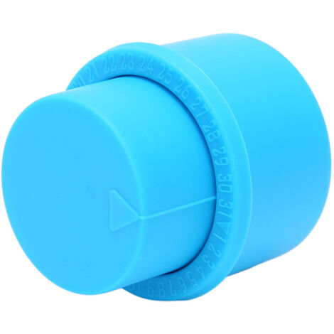 Bouchon de Soda pour Conserver les Boissons Gazeuses, Économiseur de CO2 Portable Bleu pour Usage Quotidien