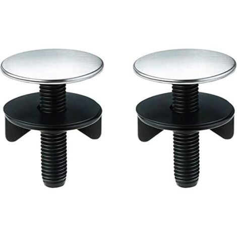 Bouchon de Trou de Robinet D'évier Facile à Installer Joint de Bouchon de Trou de Robinet D'évier Convient pour Les Accessoires D'évier de Cuisine et de Salle de Bain à Domicile Ensemble 2 Pièces