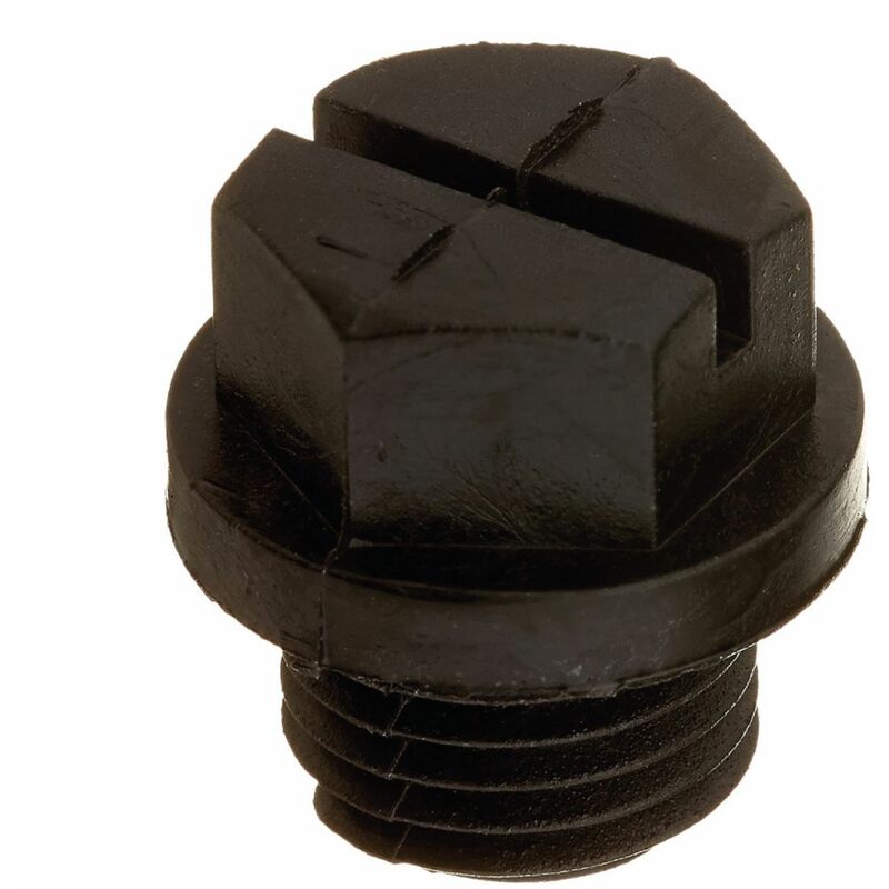 Hayward - Bouchon de tuyau avec joint pour pompe - Noir - SPX1700FG Noir