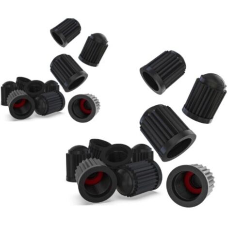 Bouchon de Valve, 100 Pieces, Bouchons Valve Velo, Bouchon Valve Voiture, Bouchon Valve Moto, Valve Pneu Voiture, Capuchon de Valve Auto, Valve Pneu, Valve, Valve de Voiture