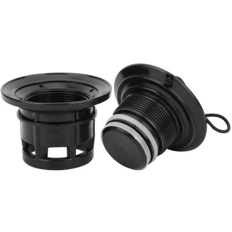 Bouchon de valve à air PVC sécurisé pour kayak, bateau pneumatique, raft, paddle, planche de surf, matelas pneumatique et dinghy