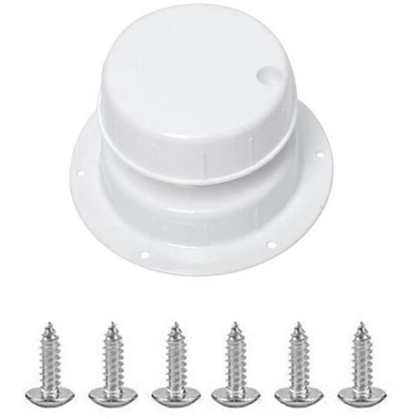 Bouchon de ventilation de plomberie pour VR, bouchon de ventilation de toit pour VR, blanc