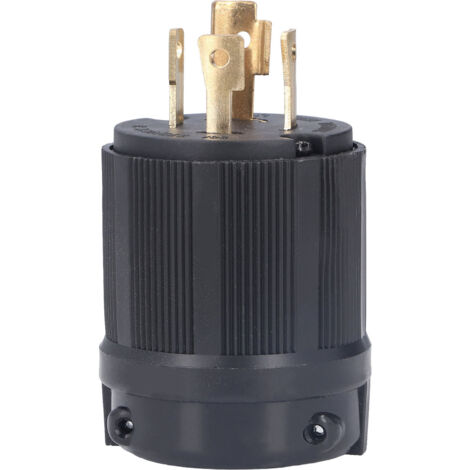 Bouchon de verrouillage PA66 laiton 4 trous pour sèche-linge 30A 277/480V connecteur générateur