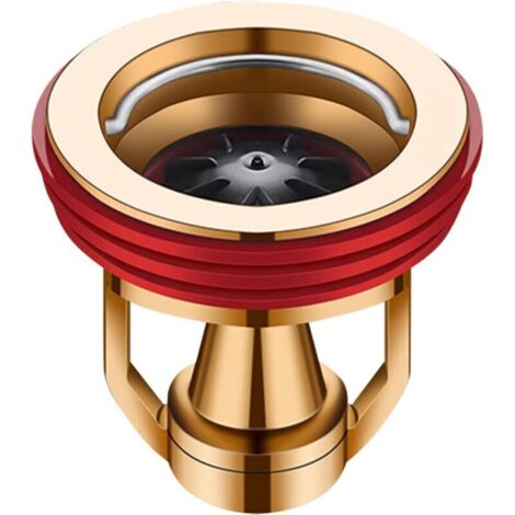 Bouchon de vidange anti-odeurs - Bouchon de vidange, filtre anti-odeurs en cuivre, clapet anti-retour. Système de drainage anti-odeurs (doré)