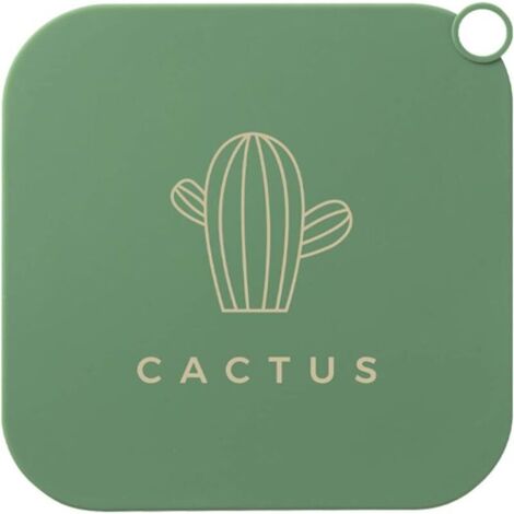 Bouchon de vidange carré, en silicone, anti-odeurs, pour évier de cuisine et salle de bain(1PCS)
