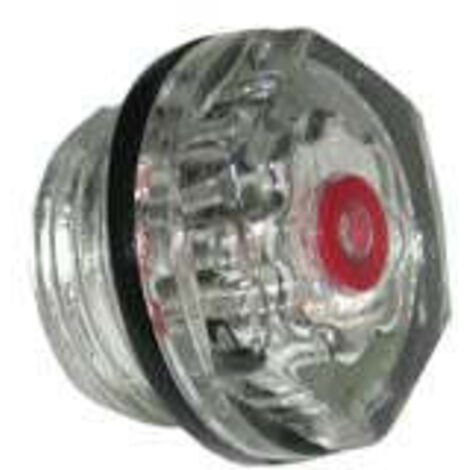 Bouchon de vidange d'huile transparent pour compresseur - pour code 132695 (CDF00291)