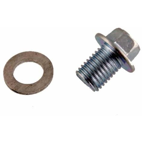 Bouchon de vidange HONDA – Longueur filetage 15mm – Diamètre filetage 11,75mm – Adaptable sur moteurs GC120, GX240, GX270, GX340, GX390
