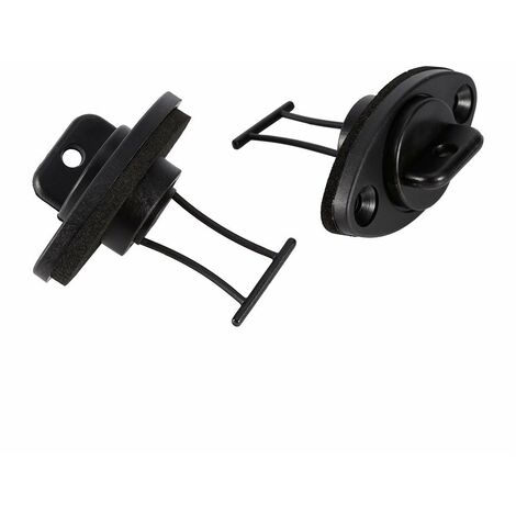 Bouchon de vidange pour Kayak, kit de Bouchon de vidange à Filetage Universel avec vis, 2pcs Remplacement de Bouchon de vidange pour Filetage de Parcours de canoë-Kayak
