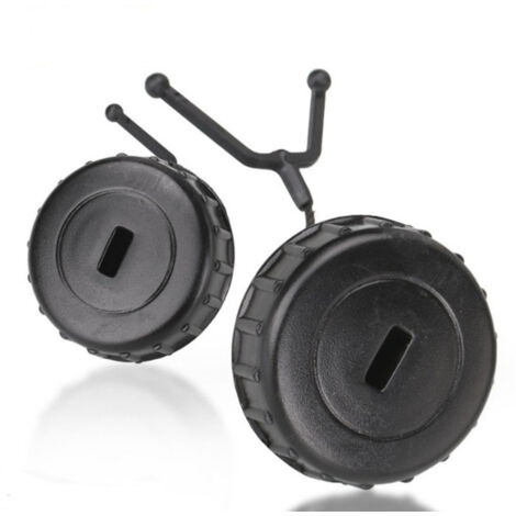 Bouchon d’Essence + Bouchon d’Huile compatible avec Tronçonneuse 017 017C 018 018C 019T MS170 MS170C MS180 MS180C MS190T MS191T Remplaçable 1130 350 050