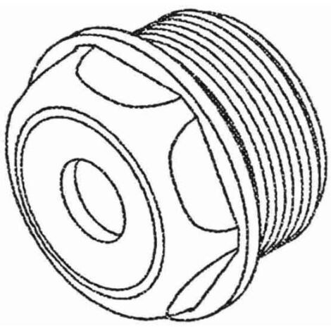 Bouchon d'étanchéité M 16 ouverture diamètre 5,0 mm gris