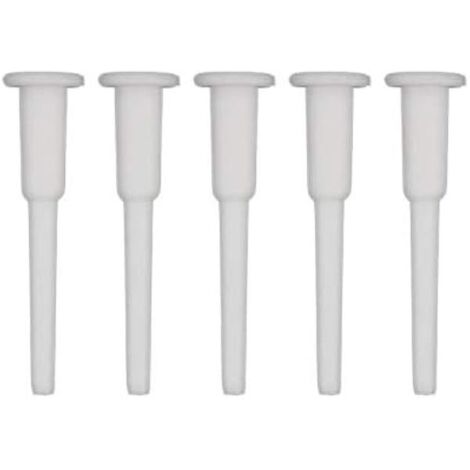 Bouchon D'Étanchéité Pour Ballons De Stabilité - 2 Pouces - Blanc - Compatible Avec Ballons De 55 65 75 Et 85 Cm - Lot De 1