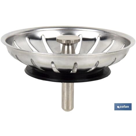 Bouchon d'évier en acier inoxydable 304 modèle Kandy