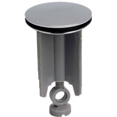 Bouchon d'évier Universel, Bouchon de Lavabo de Salle Bain Universel Ø 40 mm Bouchon bonde Lavabo Bonde d'évier pour lavabo Bidet Réglable en Hauteur, Inoxydable et Anti-calcaire